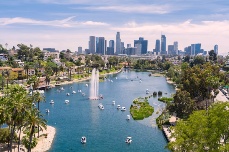 Los Angeles on the Silversea Dawn grand voyage